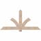 Ekena Millwork Redmond Smooth Timber Gable Bracket, Douglas Fir, 72"W x 36"H x 3 1/2"D x 5 1/2"F, 12/12 Pitch GBW072X36X0406RED00SDF - alternate 1
